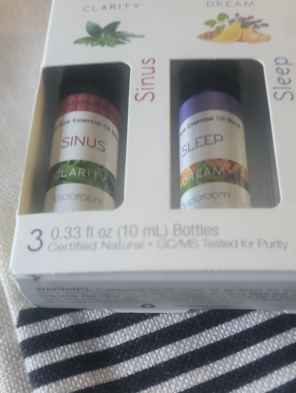 Essential Oils Three Pack Fab Sinus Sleep.immuniry Boxed